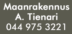 Maanrakennus A. Tienari logo